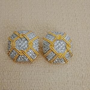 Swarovski Atelier Crystal NWOT Clips